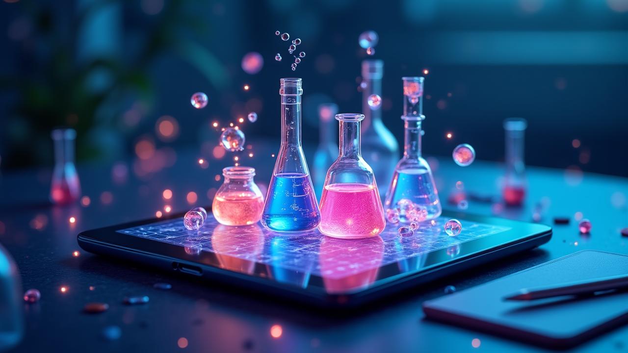 مختبر العلوم الافتراضي في غزة